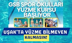 Uşak'ta Yüzme Bilmeyen Kalmasın!