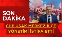 CHP Uşak Merkez İlçe Yönetimi İstifa Etti