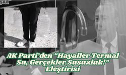 Hayaller Termal Su, Gerçekler Susuzluk! Eleştirisi