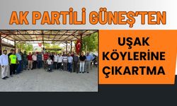 Ak Partili Güneş’ten Uşak Köylerine Çıkartma
