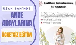 Uşak EAH’nde Anne Adaylarına Ücretsiz Eğitim