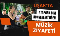 Uşak’ta Atapark Çim Konserleri’nden Müzik Ziyafeti