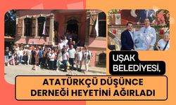 Uşak Belediyesi, Atatürkçü Düşünce Derneği Heyetini Ağırladı