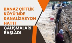 Banaz Çiftlik Köyü’nde Kanalizasyon Hattı Çalışmaları Başladı