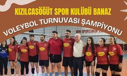 Kızılcasöğüt Spor Kulübü Banaz Voleybol Turnuvası Şampiyonu