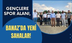 GENÇLERE SPOR ALANI, BANAZ’DA YENİ SAHALAR!