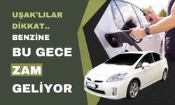 Uşak'lılar Dikkat! Benzine Bu Gece Zam Geliyor