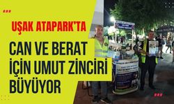 Uşak Atapark’ta Can ve Berat İçin Umut Zinciri Büyüyor