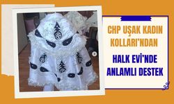 CHP Uşak Kadın Kolları’ndan Halk Evi’nde Anlamlı Destek