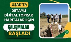 Uşak’ta Detaylı Dijital Toprak Haritaları İçin Çalışmalar Başladı