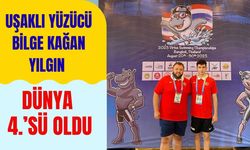 Uşaklı Yüzücü Bilge Kağan Yılgın Dünya 4.’sü Oldu