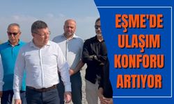 Eşme'de Asfaltlamayla Ulaşım Konforu Artıyor