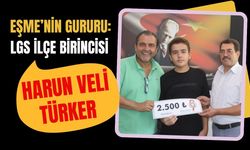 Eşme’nin Gururu: LGS İlçe Birincisi Harun Veli Türker