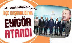 AK Parti Banaz’da İlçe Başkanlığı’na Eyigör Atandı