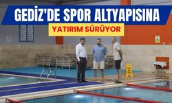 Gediz'de Spor Altyapısına Yatırım Sürüyor