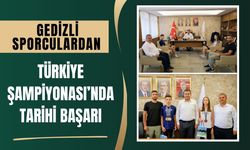 Gedizli Sporculardan Türkiye Şampiyonası’nda Tarihi Başarı