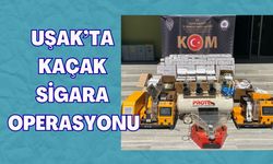 Uşak’ta Kaçak Sigara Operasyonu