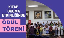 Kitap Okuma Etkinliğinde Ödül Töreni