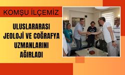 Komşu İlçemiz Uluslararası Jeoloji ve Coğrafya Uzmanlarını Ağırladı
