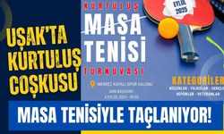 Uşak’ta Kurtuluş Coşkusu Masa Tenisiyle Taçlanıyor!