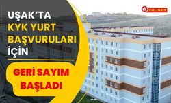Uşak’ta KYK Yurt Başvuruları İçin Geri Sayım Başladı