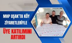 MHP Uşak’ta Köy Ziyaretleriyle Üye Katılımını Artırdı