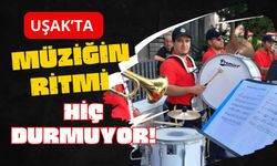 Uşak’ta Müziğin Ritmi Hiç Durmuyor!