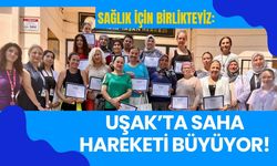 Sağlık İçin Birlikteyiz: Uşak’ta SAHA Hareketi Büyüyor!