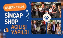 Başkan Yalım, Sincap Shop Açılışı Yapıldı