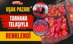 Uşak Pazarı Tarhana Telaşıyla Renklendi
