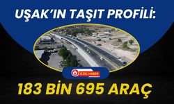 Uşak’ın Taşıt Profili: 183 Bin 695 Araç