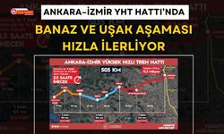 Ankara–İzmir YHT Hattı’nda Banaz ve Uşak Aşaması Hızla İlerliyor