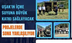Uşak’ın İçme Suyuna Büyük Katkı Sağlayacak Projelerde Sona Yaklaşılıyor