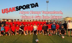 Uşakspor'da Afyon Kampı Tamamlandı, Takım 3 Gün İzne Çıkıyor