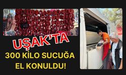 Uşak’ta 300 Kilo Sucuğa El Konuldu!