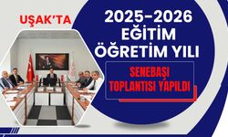 Uşak’ta 2025-2026 Eğitim Öğretim Yılı Senebaşı Toplantısı Yapıldı