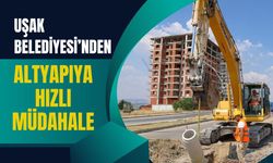 Uşak Belediyesi’nden Altyapıya Hızlı Müdahale