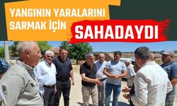 Yangının Yaralarını Sarmak İçin Sahadaydı: Kadir Uslu’dan Duygusal Çağrı
