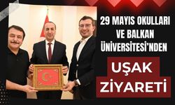29 Mayıs Okulları ve Balkan Üniversitesi’nden Uşak Ziyareti