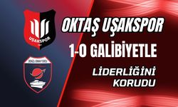 Oktaş Uşakspor 1-0 Galibiyetle Liderliğini Korudu