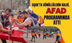 Uşak’ta Gönüllülerin Kalbi, AFAD Programında Attı