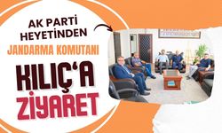 AK Parti Heyetinden Jandarma Komutanı Kılıç’a Ziyaret