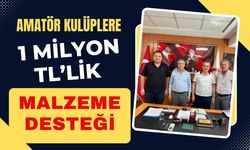Amatör Kulüplere 1 Milyon TL’lik Malzeme Desteği