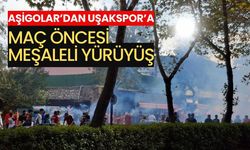 Aşigolar’dan Uşakspor’a Maç Öncesi Meşaleli Yürüyüş