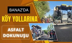 Banaz’da Köy Yollarına Asfalt Dokunuşu