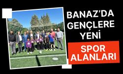 Banaz’da Gençlere Yeni Spor Alanları