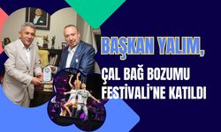 Başkan Yalım, Çal Bağ Bozumu Festivali’ne katıldı
