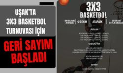 Uşak’ta 3x3 Basketbol Turnuvası İçin Geri Sayım Başladı