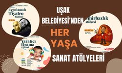 Uşak Belediyesi’nden Her Yaşa Sanat Atölyeleri