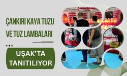 Çankırı Kaya Tuzu ve Tuz Lambaları Uşak’ta Tanıtılıyor